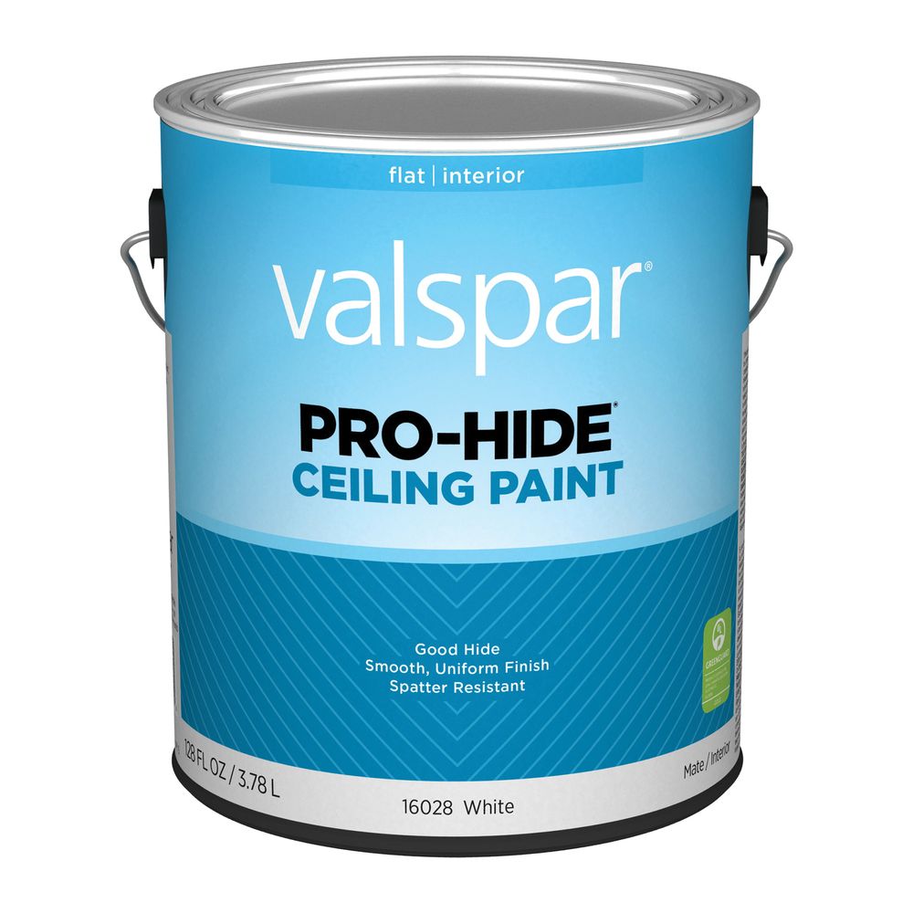 Valspar 1 gal. Pro-Hide Flat White Ceiling Paint