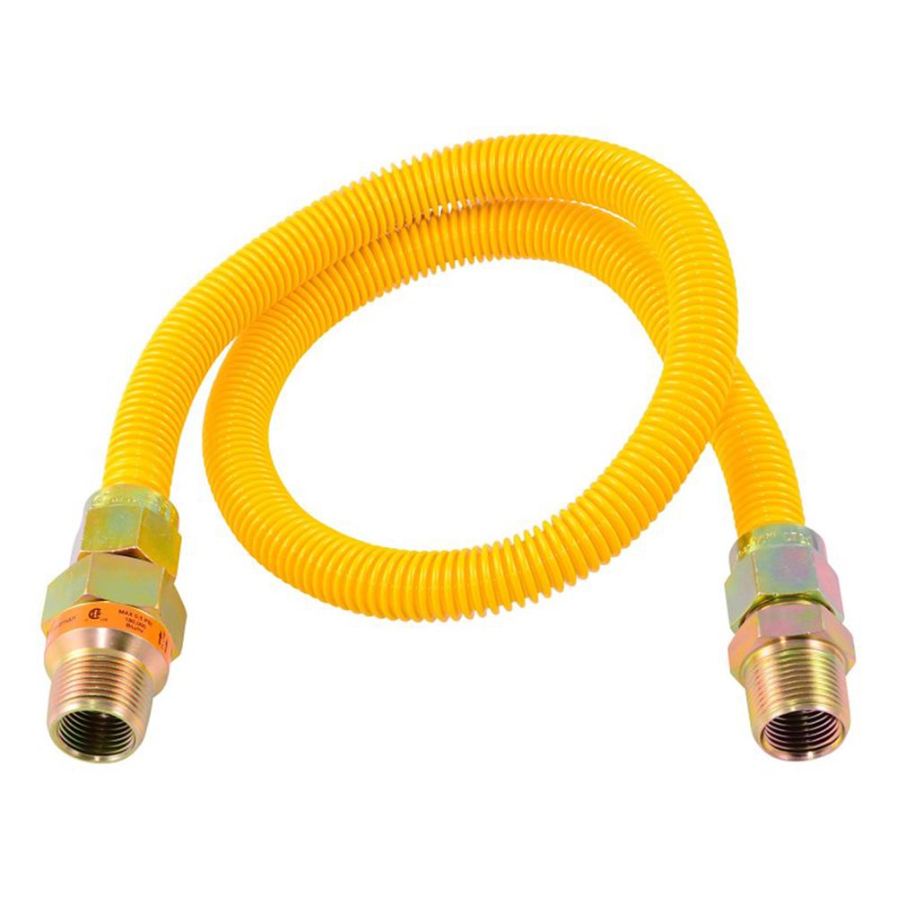Eastman 1/2 in. x 5/8 in. x 36 in. Stainless Steel Gas Connector