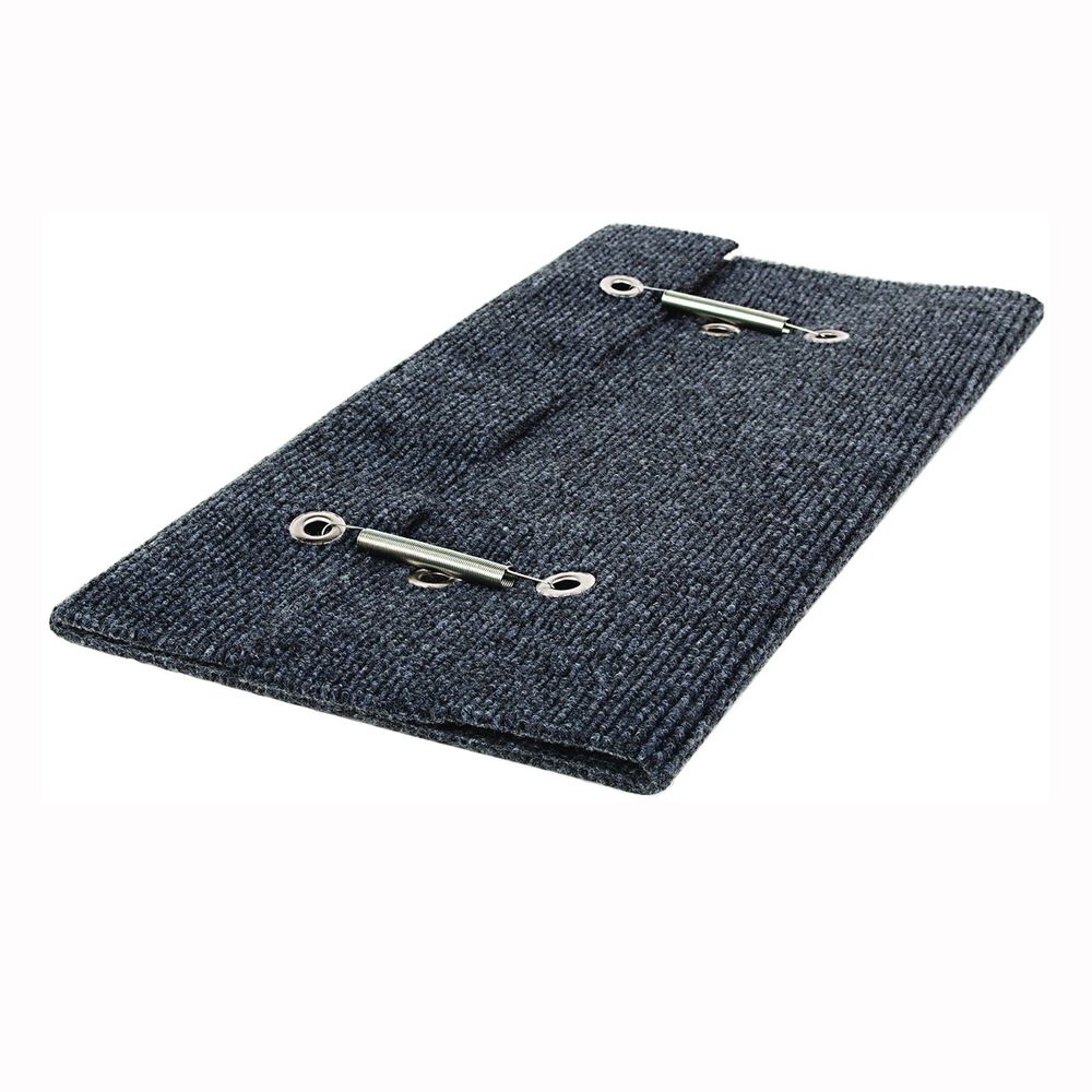 Camco 17-1/2 in. x 18 in. Gray Wraparound Step Rug