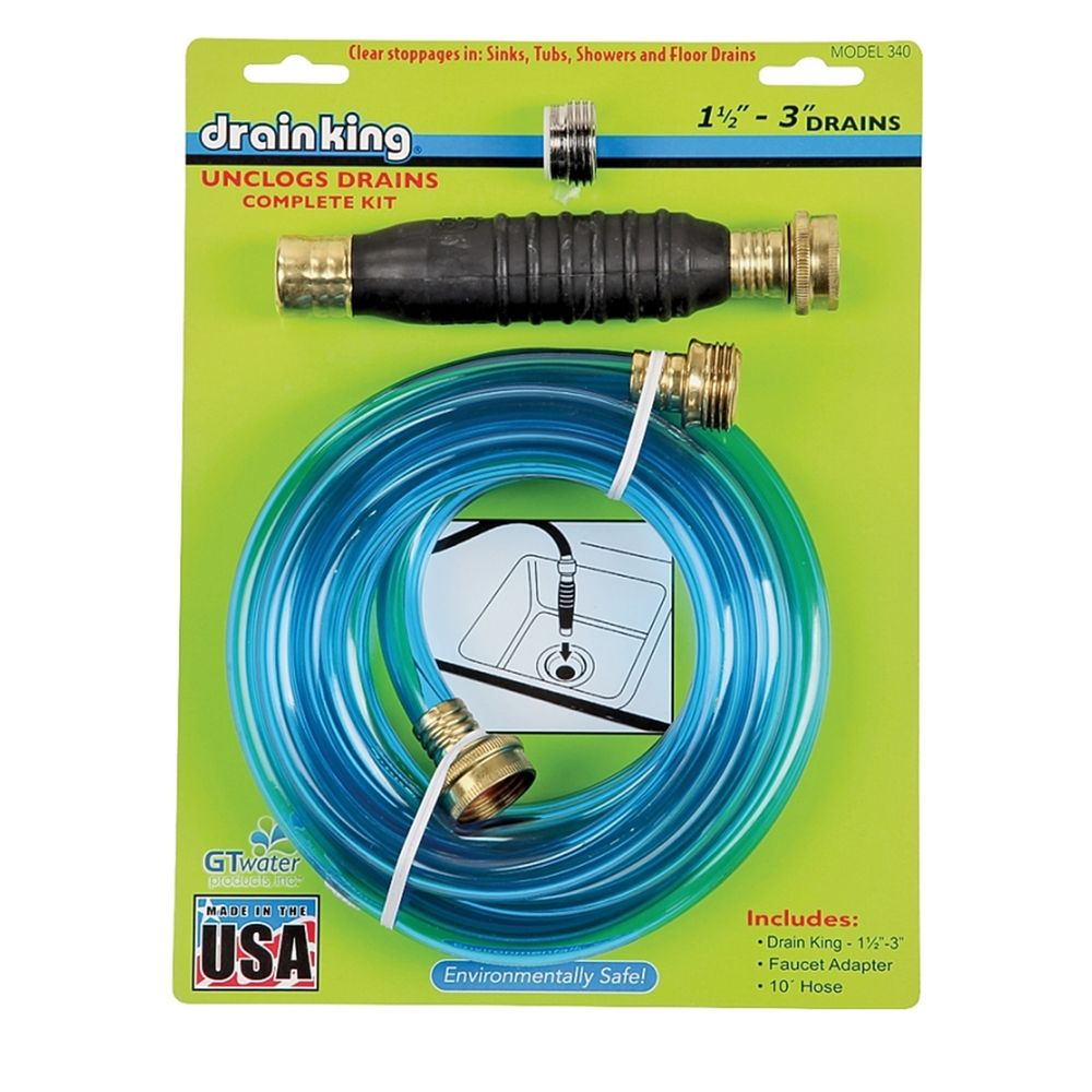 Drain King 1-1/2 in. to 3 in. Drain Opener and Cleaner