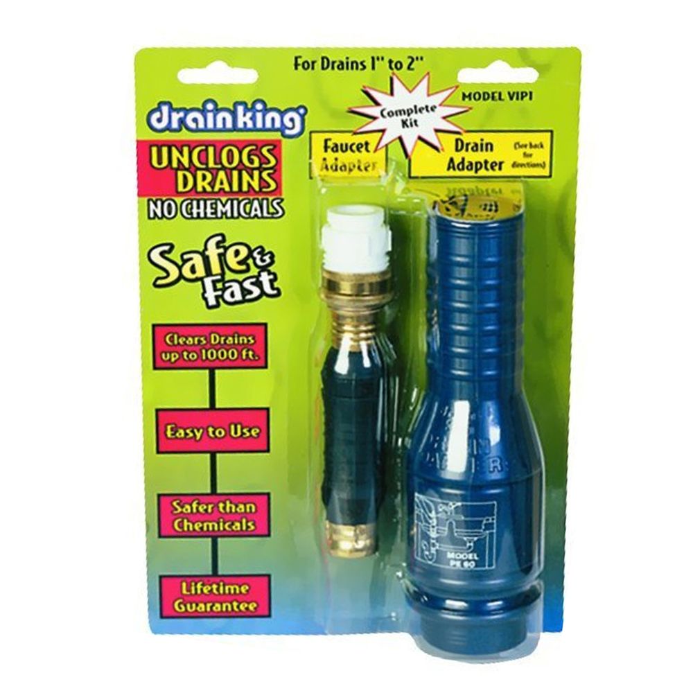 Drain King 1 to 2 in. Drain Opener Kit