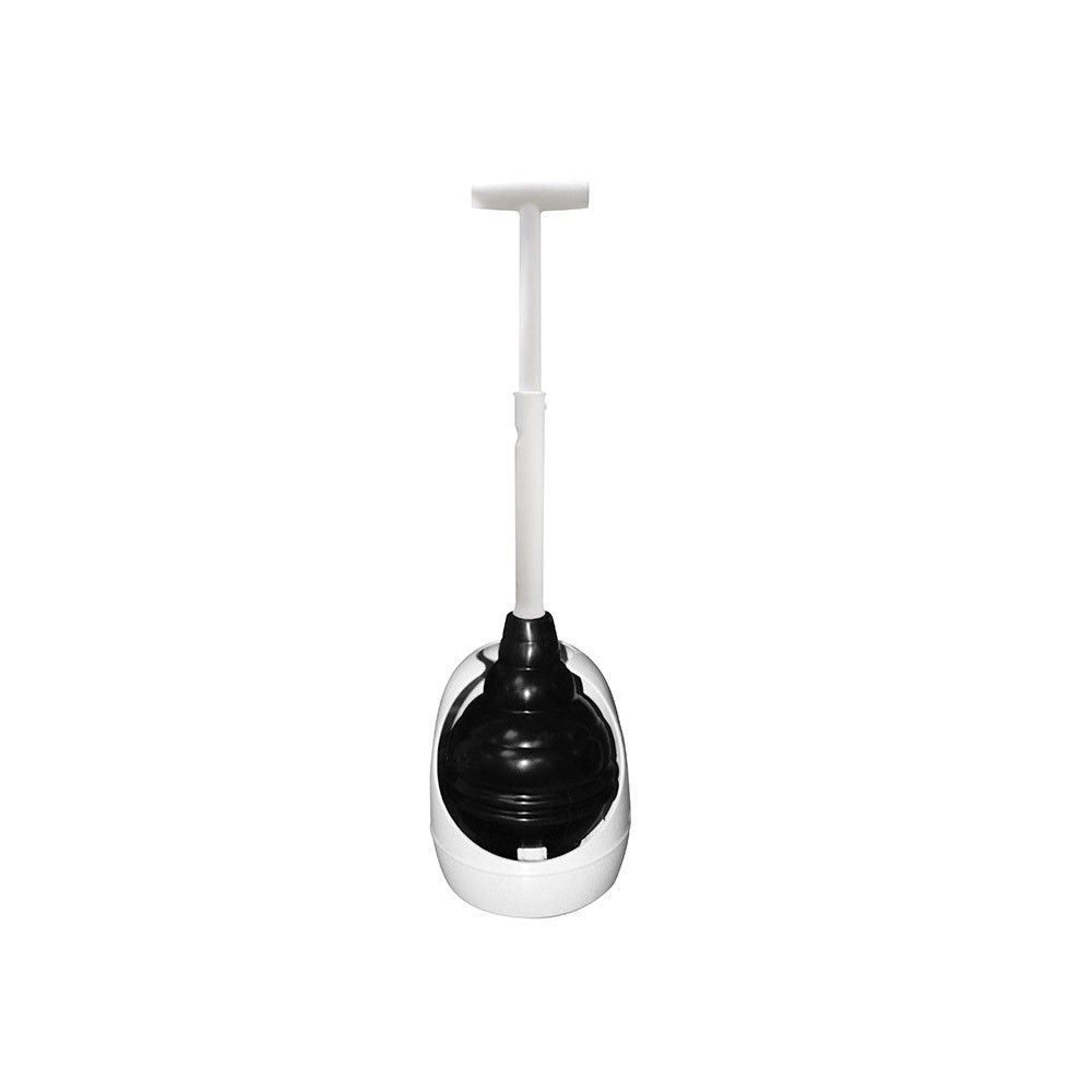 Lavelle Industries 6 in. x 16 in. Hideaway Toilet Plunger with Holder