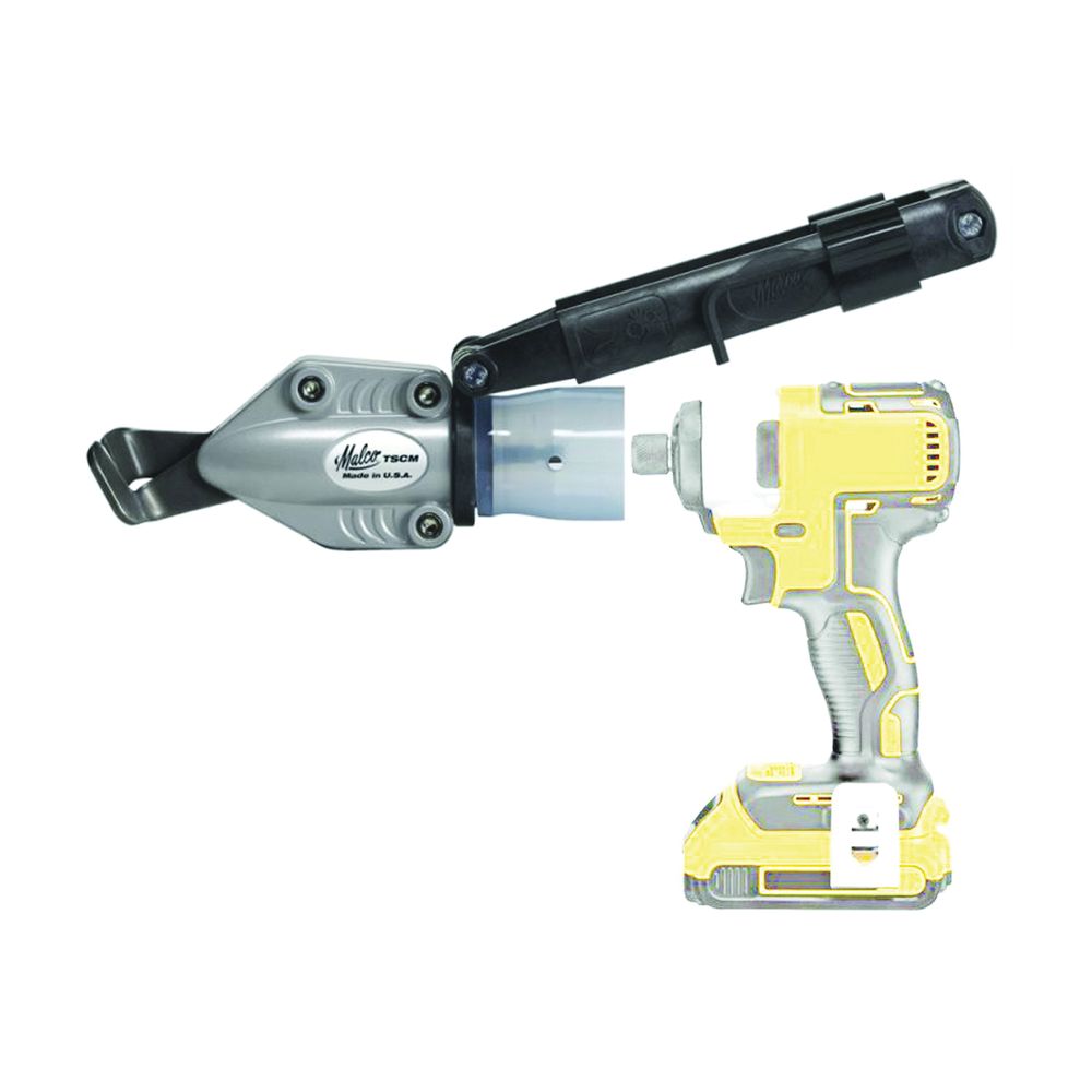 Malco TSCM Corrugated Metal Roofing Turbo Shear Drill Attachment