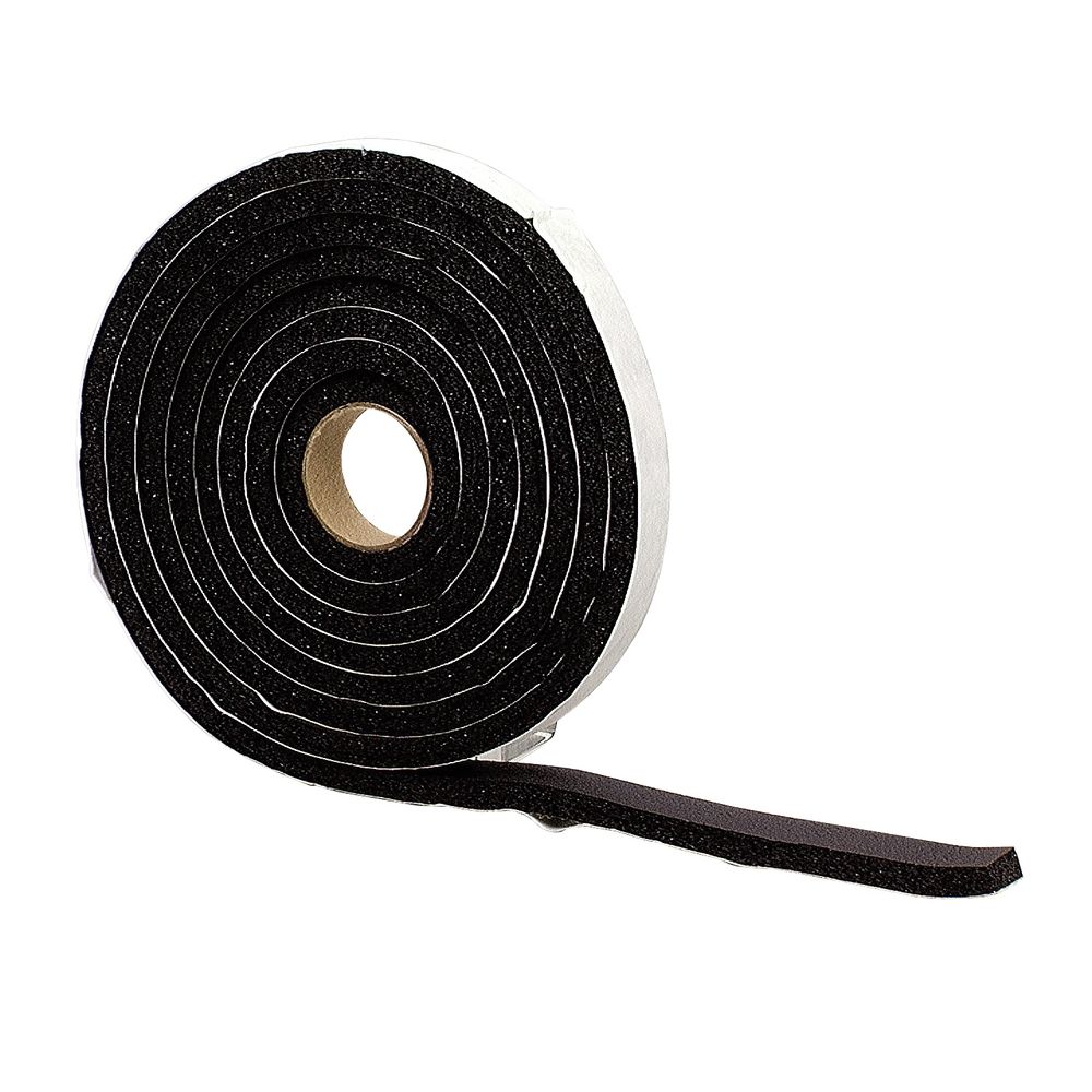 M-D 1/4 in. x 3/4 in. x 10 ft. Sponge Rubber Weatherstrip Tape