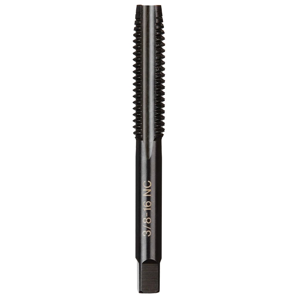 Milwaukee 3/8 in.-16 NC Straight Flute Plug Tap