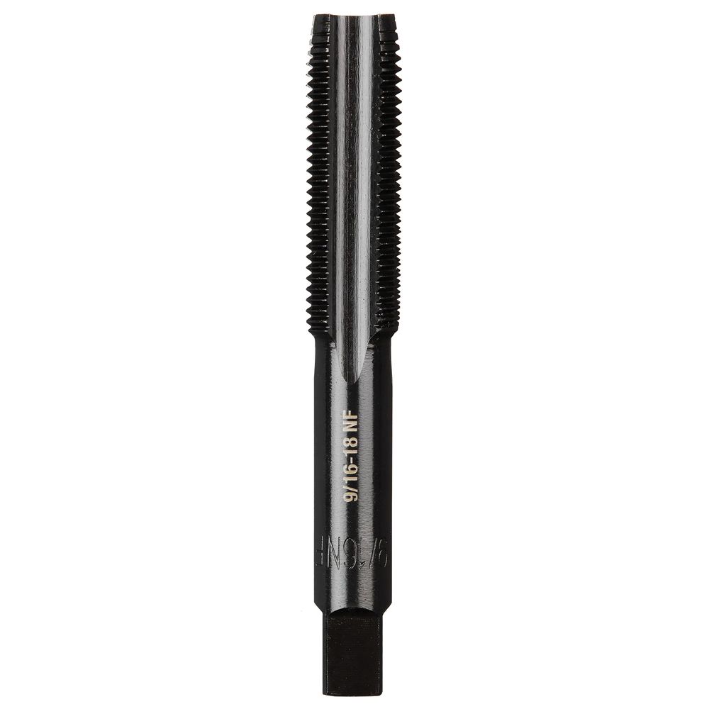 Milwaukee 9/16 in.-18 NF Straight Flute Plug Tap