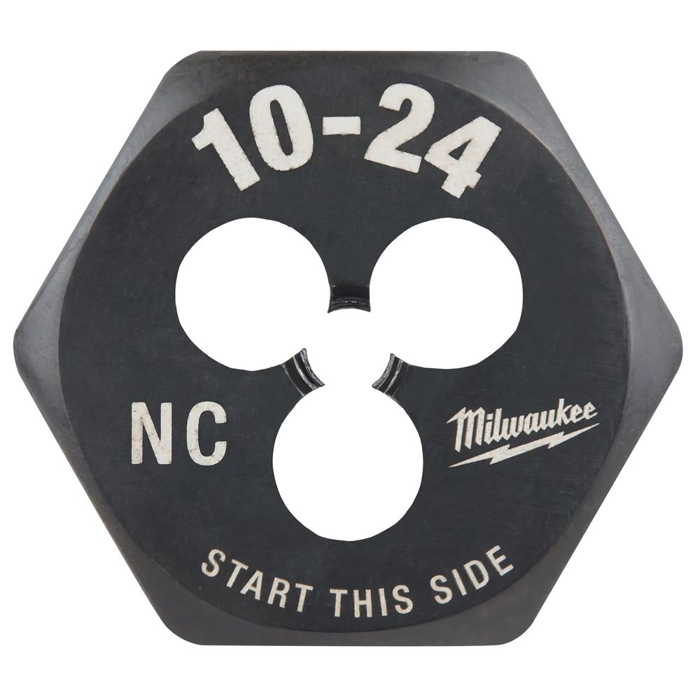 Milwaukee 0327593 10-24 NC Hex Threading Die
