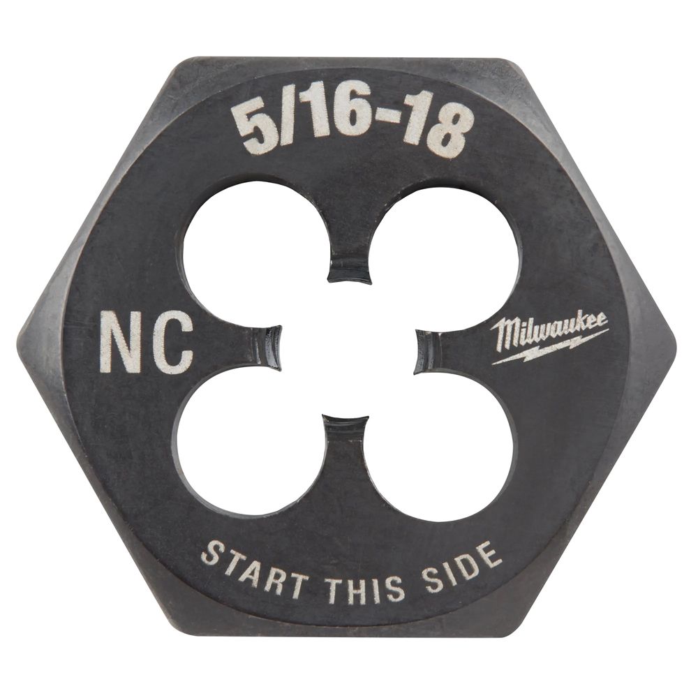 Milwaukee 5/16-18 NC Hex Threading Die