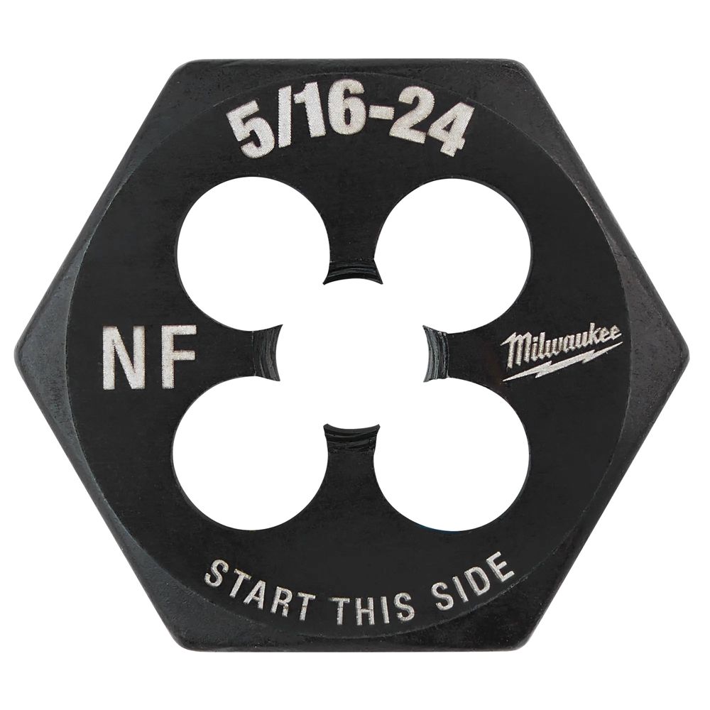 Milwaukee 0327643 5/16-24 NF Hex Threading Die