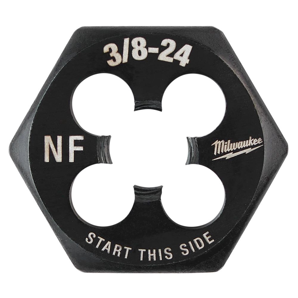 Milwaukee 3/8 in.-24 NF Hex Threading Die