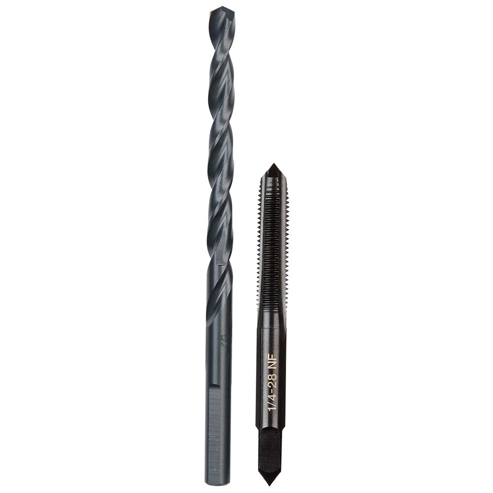 Milwaukee 1/4 in.-28 NF 0327965 Plug Tap and Drill Bit Set