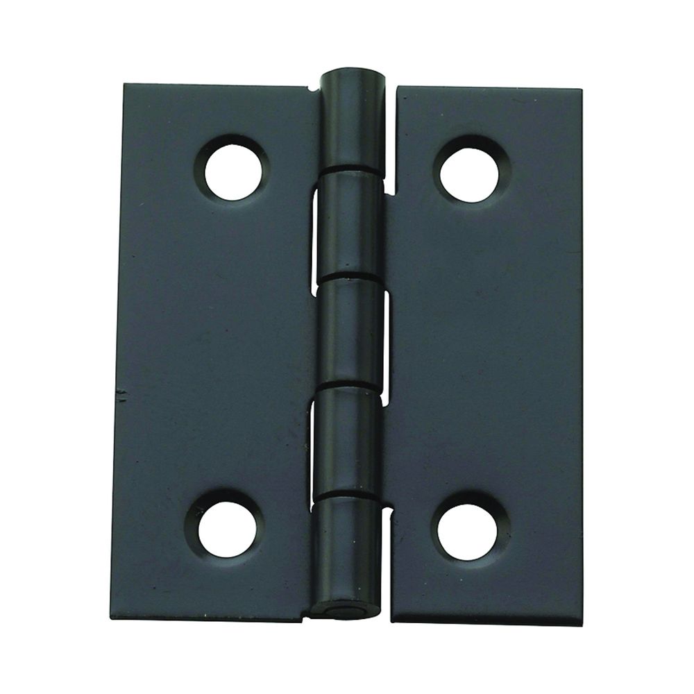 National Hardware 1-1/2 in. x 1-1/4 in. Oil Rubbed Bronze Decorative Broad Hinge