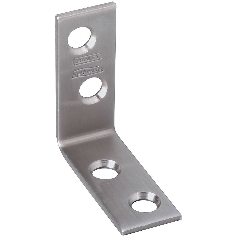 National Hardware 1-1/2 in. x 5/8 in. Stainless Steel Corner Brace
