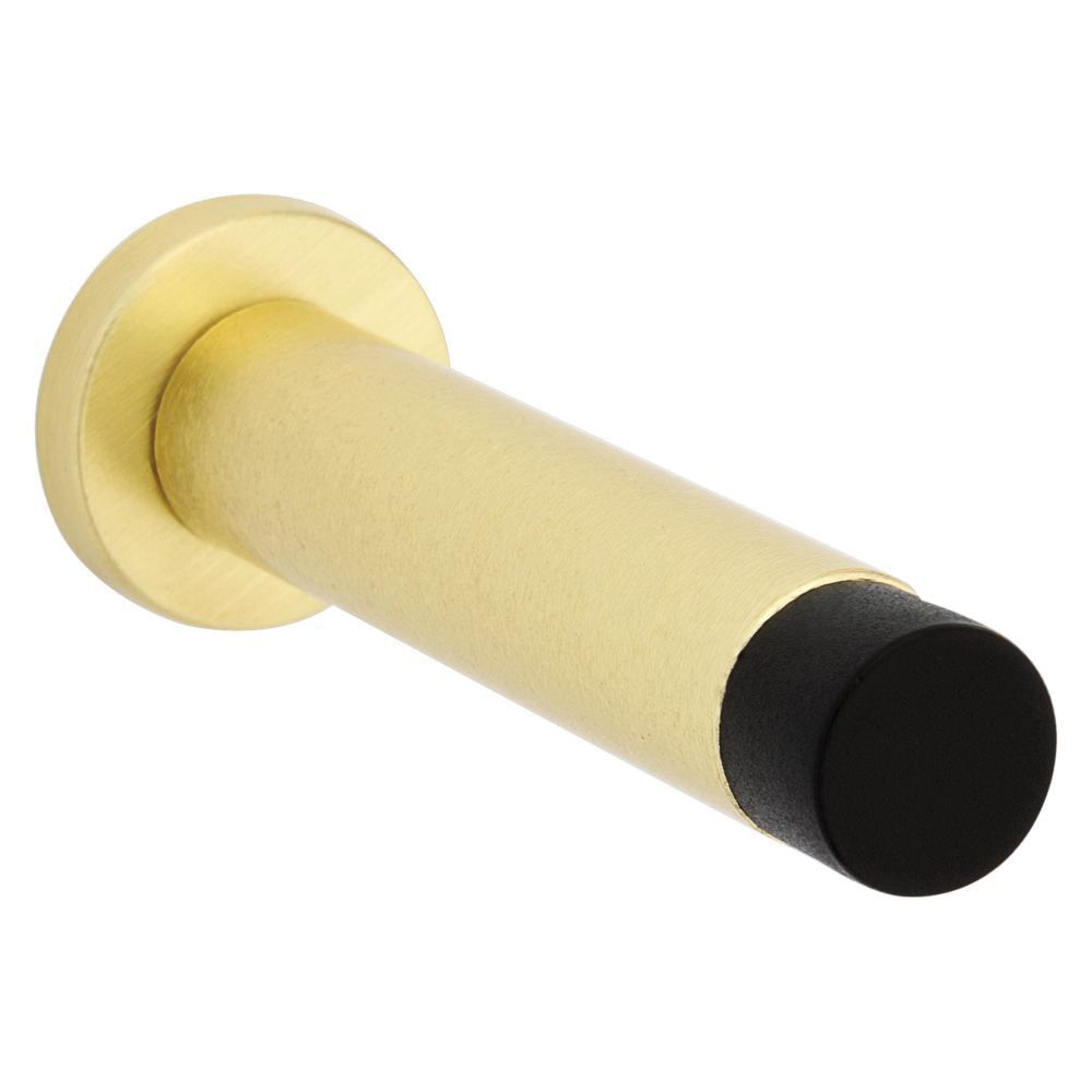 National Hardware Cooper 3 in. Brushed Gold Door Stop