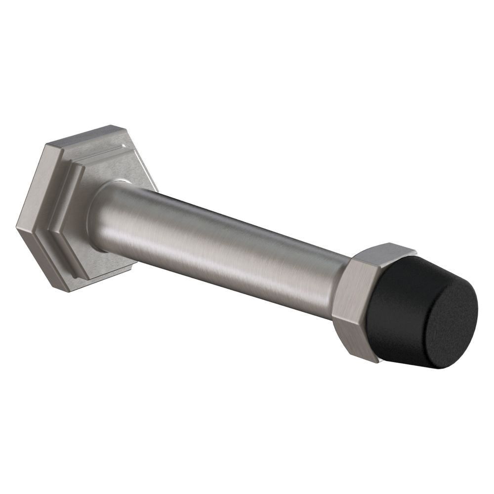 National Hardware 3 in. Powell Satin Nickel Door Stop