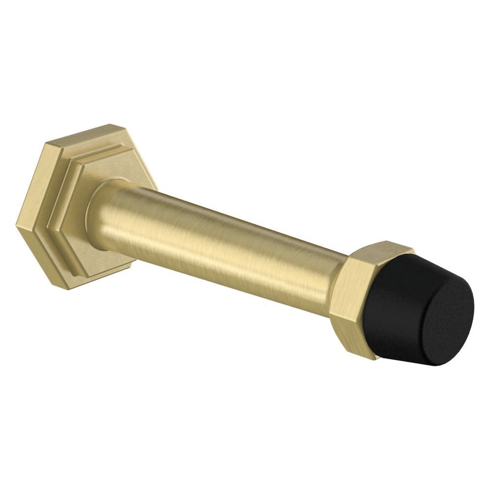 National Hardware 3 in. Brushed Gold Door Stop