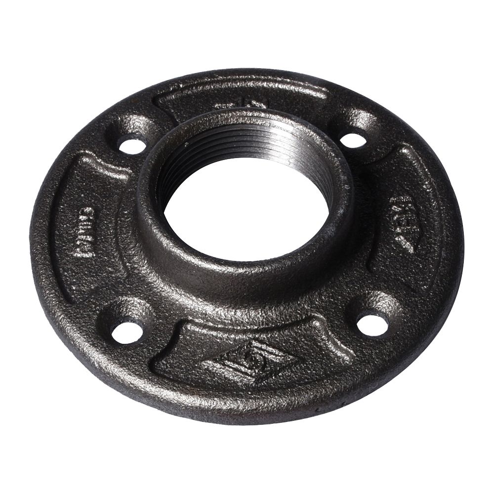 ProSource 1-1/2 in. Black Floor Flange