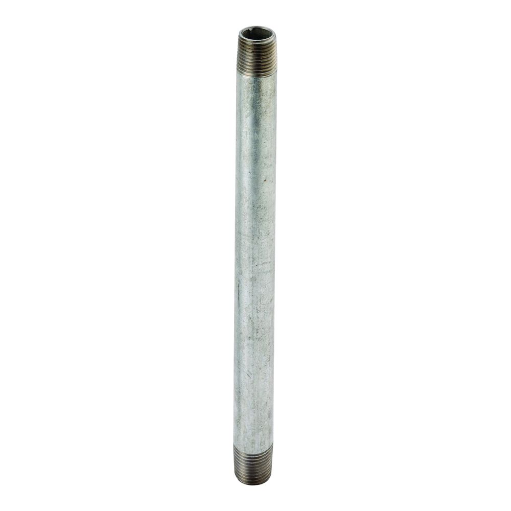 ProSource 1-1/4 in. x 2-1/2 in. Galvanized Pipe Nipple