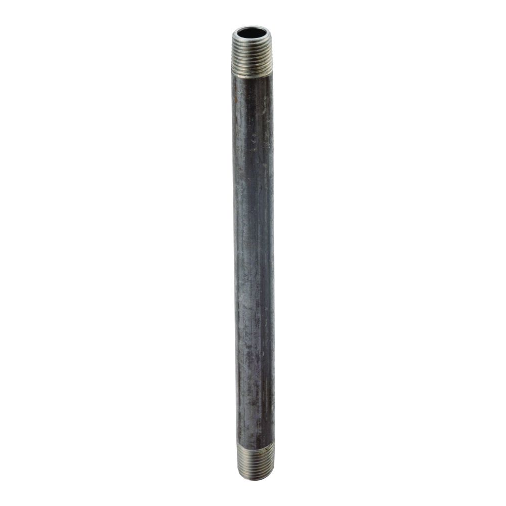 ProSource 1/2 in. x 5 in. Black Pipe Nipple
