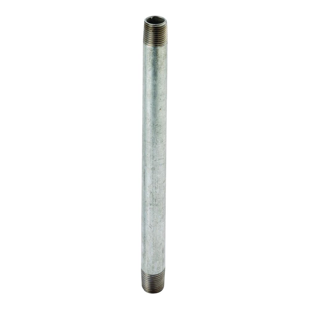 Prosource 1/2 in. x 5-1/2 in. Black Pipe Nipple