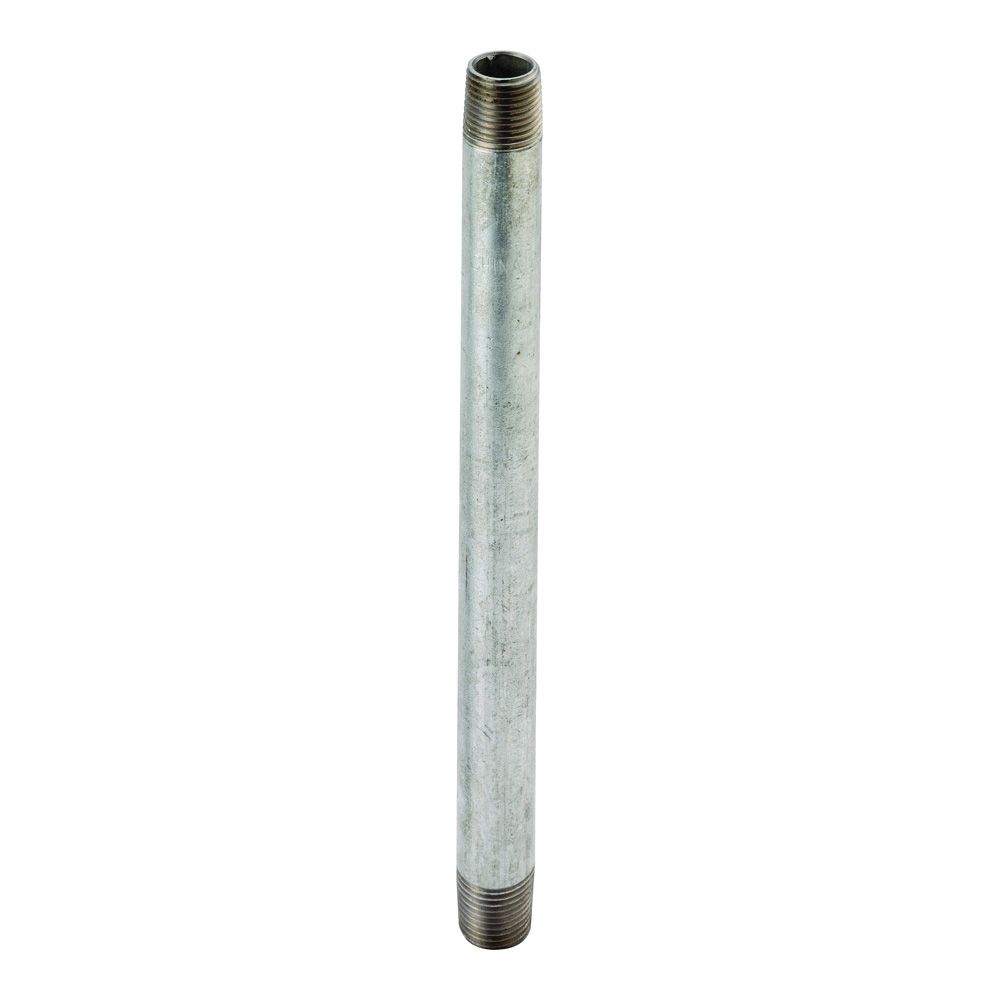 ProSource 1/2 in. x 9 in. Galvanized Pipe Nipple