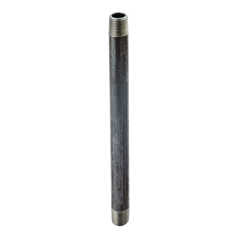 ProSource 1-1/4 in. x 5 in. Black Pipe Nipple
