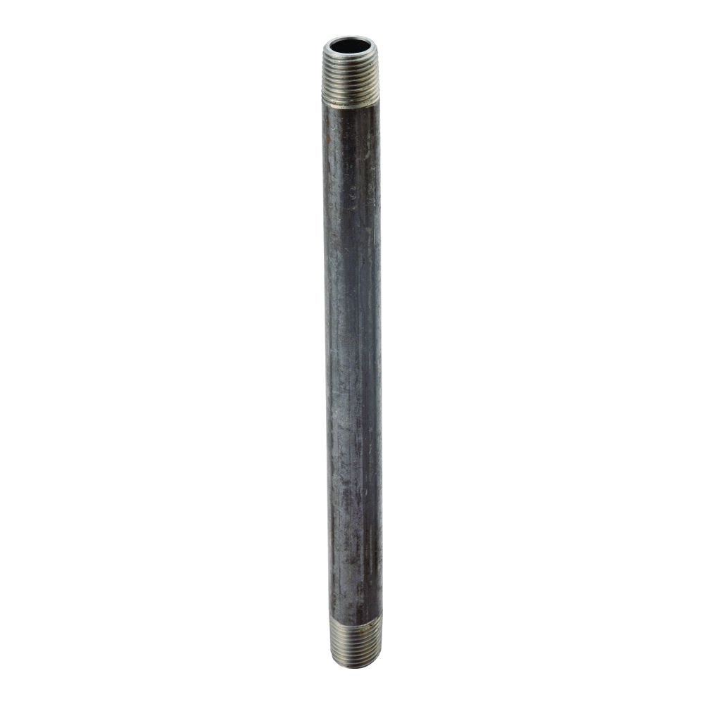 ProSource 2 in. x 3 in. Black Pipe Nipple