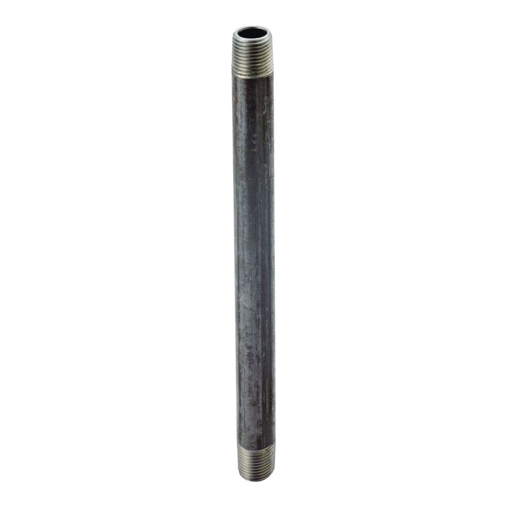 ProSource 3/4 in. x 8 in. Black Pipe Nipple