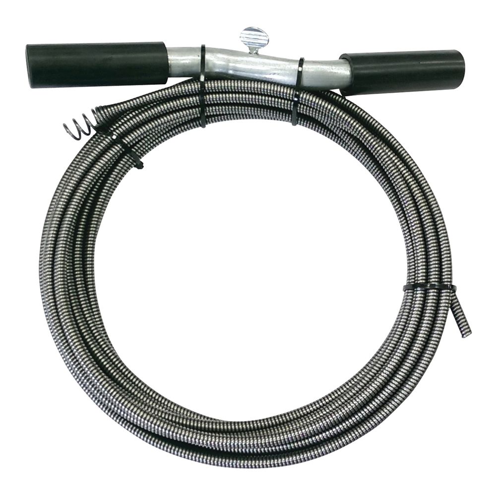ProSource 3/8 in. x 25 ft. Black Drain Auger