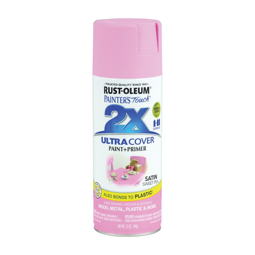 Rust-Oleum 12 oz. Satin Sweet Pea General Purpose Spray Paint