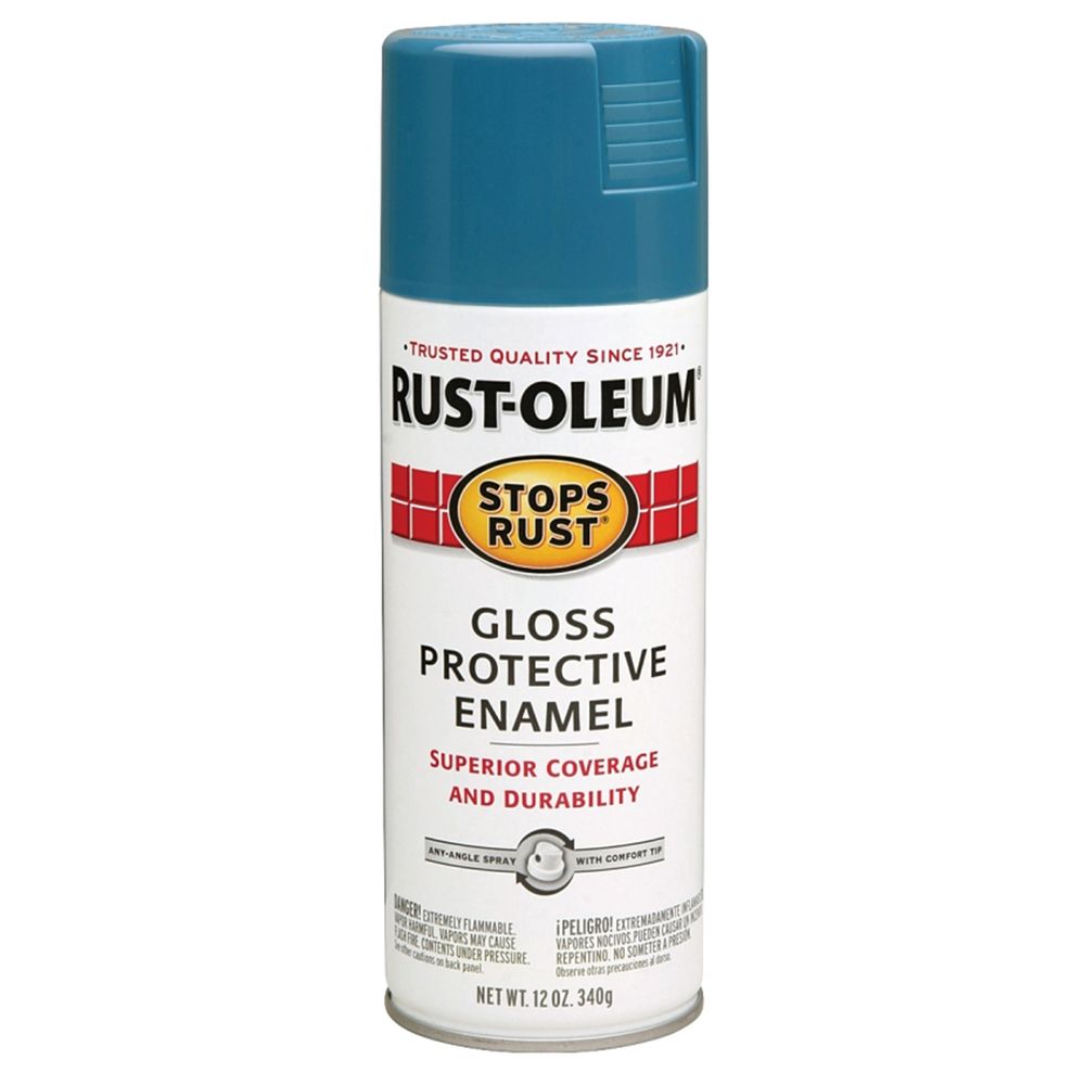 Rust-Oleum 12 oz. Maui Blue Gloss Protective Enamel Spray Paint