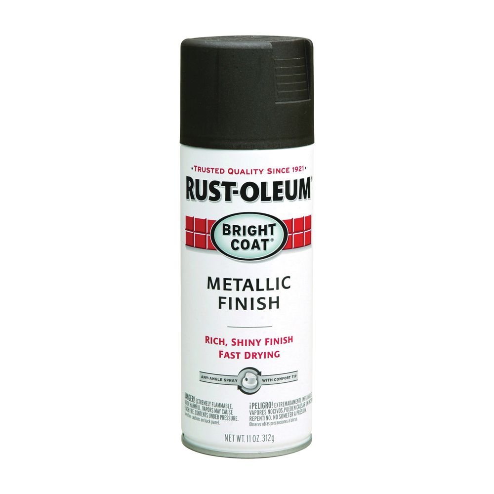 Rust-Oleum 11 oz. Dark Bronze Stops Rust Bright Coat Metallic Spray Paint