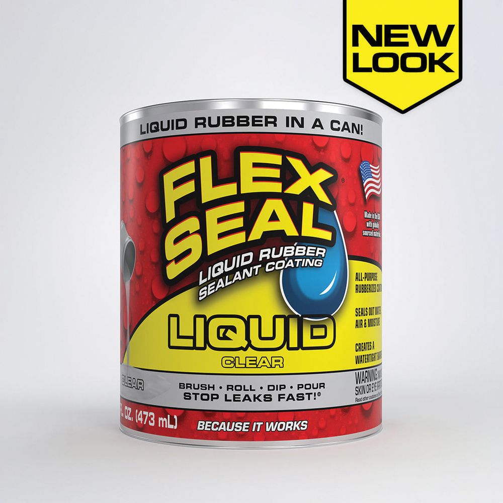 Flex Seal 16 oz. Clear Rubberized Coating