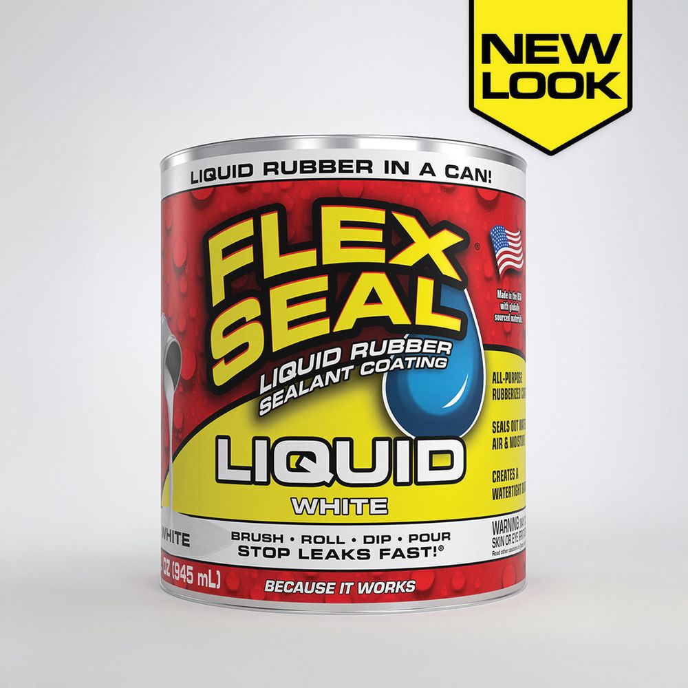 Flex Seal 32 oz. White Rubberized Coating