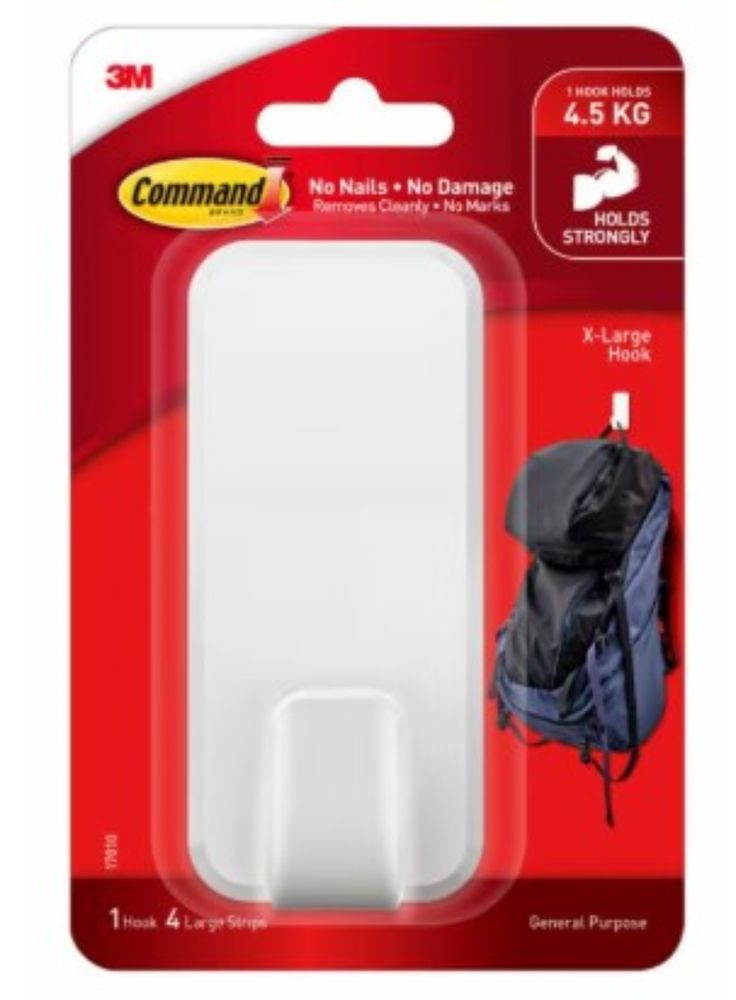 3M Command 10 lb. Extra Large Utility Hook