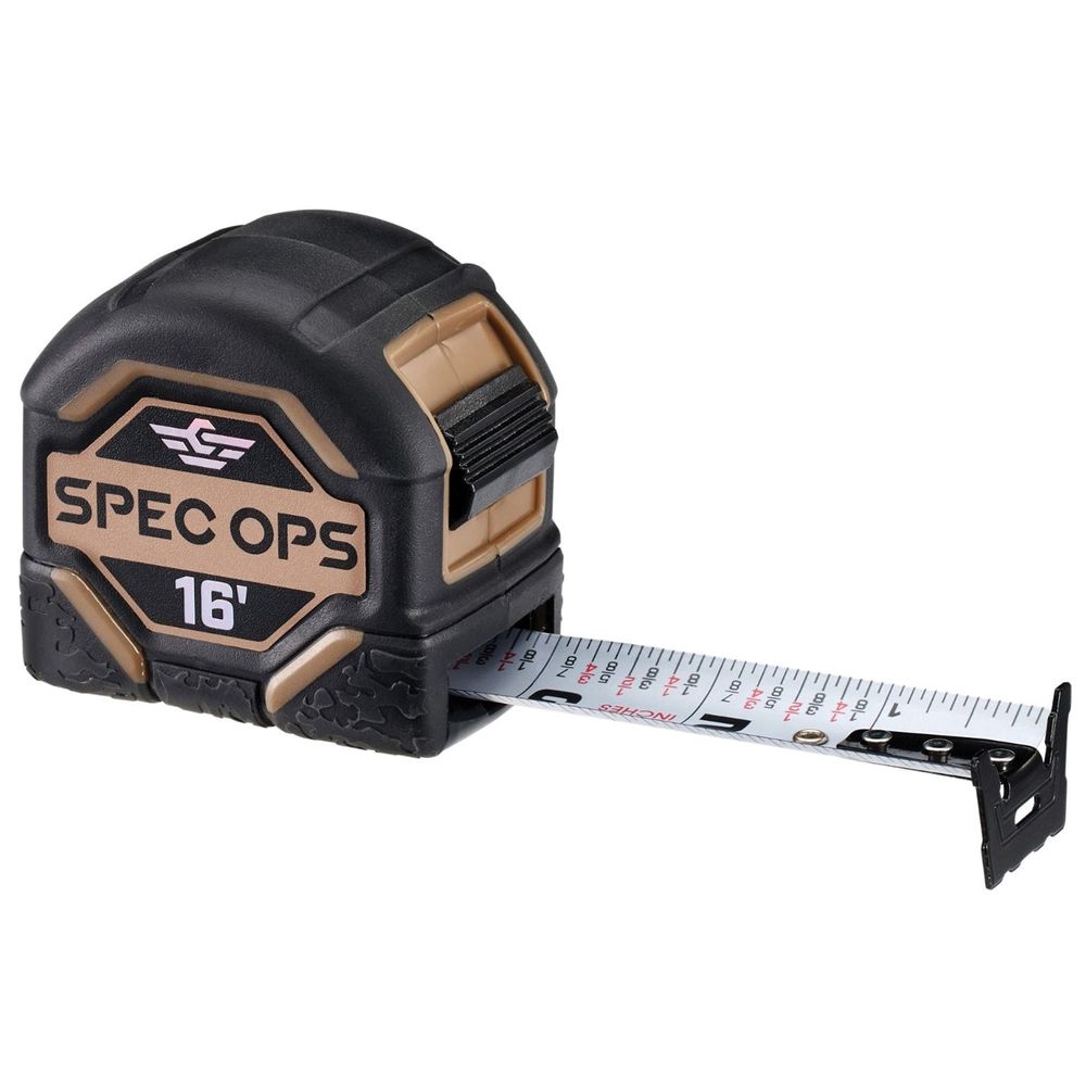 Spec Ops 1-1/8 in. x 16 ft. Tape Measure