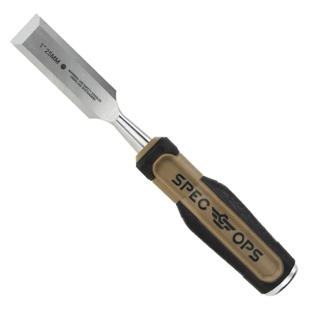 Spec Ops 1 in. Bevel Edge Wood Chisel