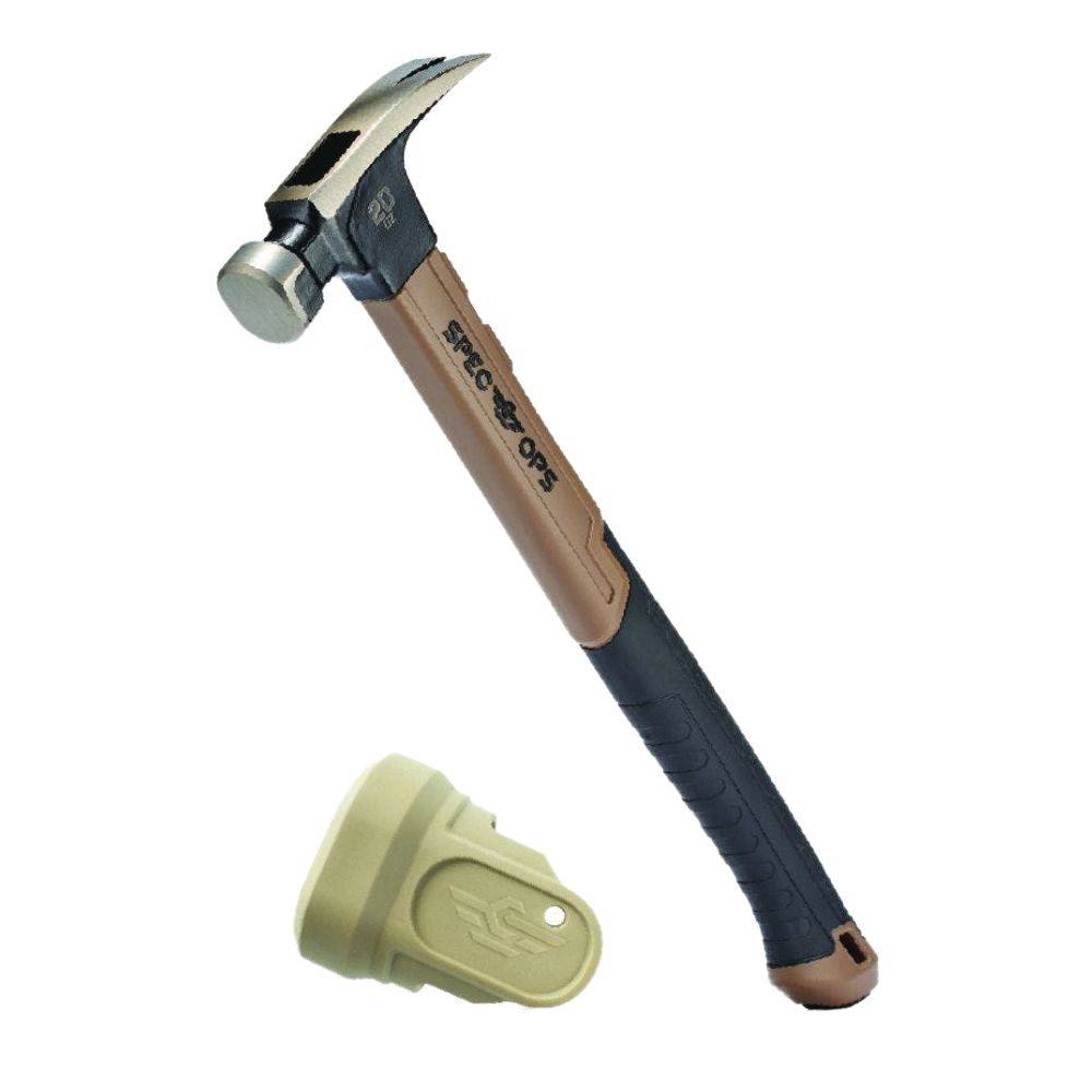 Amax Inc 20 oz. Smooth Face Rip Claw Fiberglass Handle Hammer
