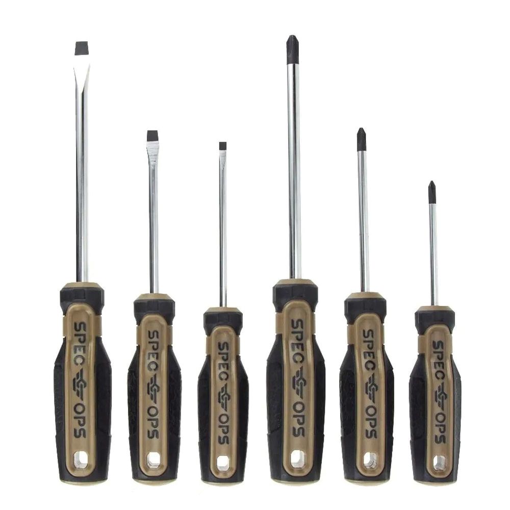 Spec Ops 6-Piece Screwdriver Set