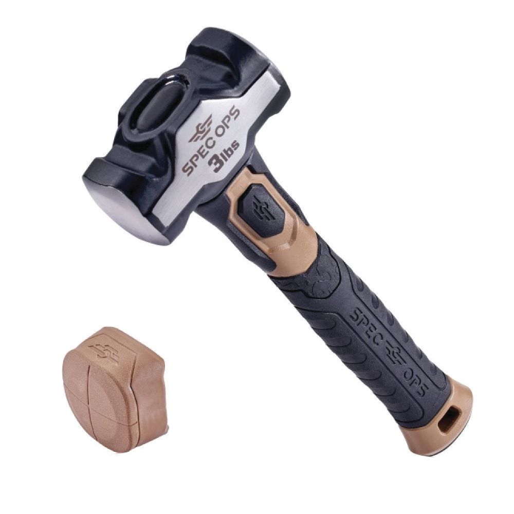 Amax Inc 3 lb Drilling Hammer with Soft Face