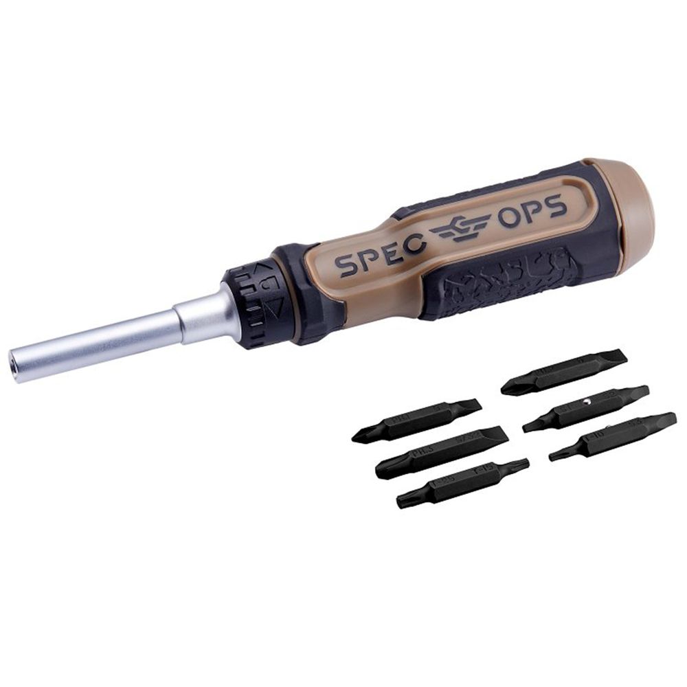 Spec Ops 12-in-1 Ratcheting Screwdriver