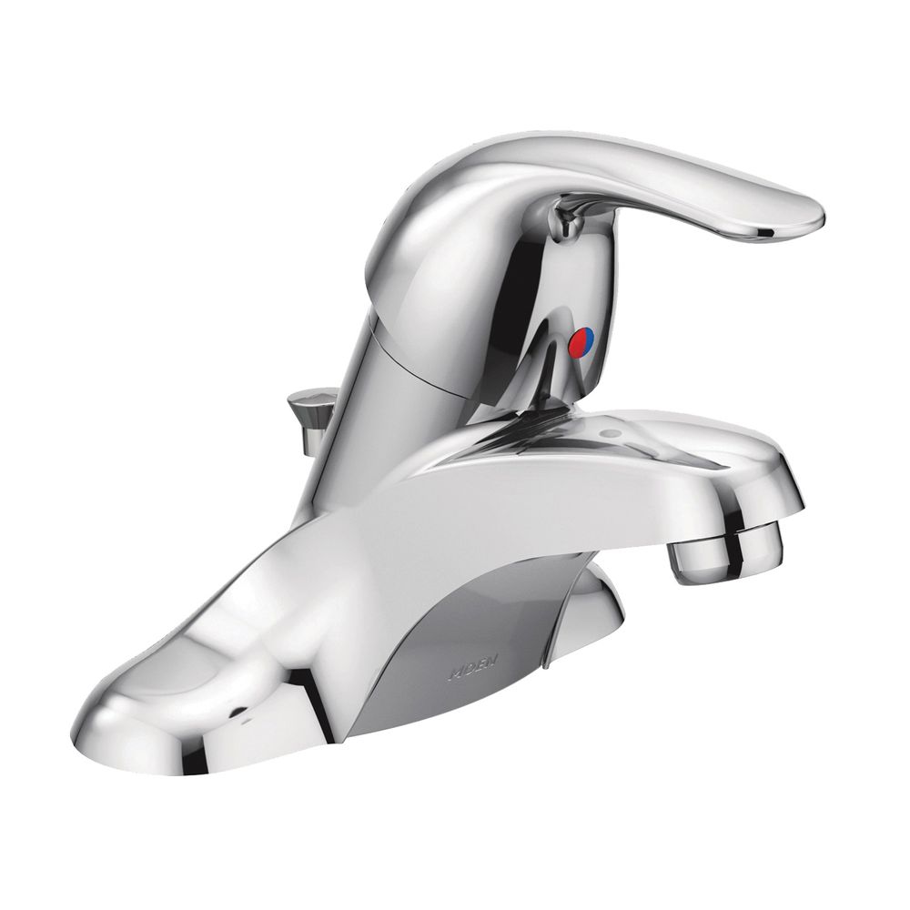 Moen 7123433 Adler Chrome Single-Handle Centerset Bathroom Faucet