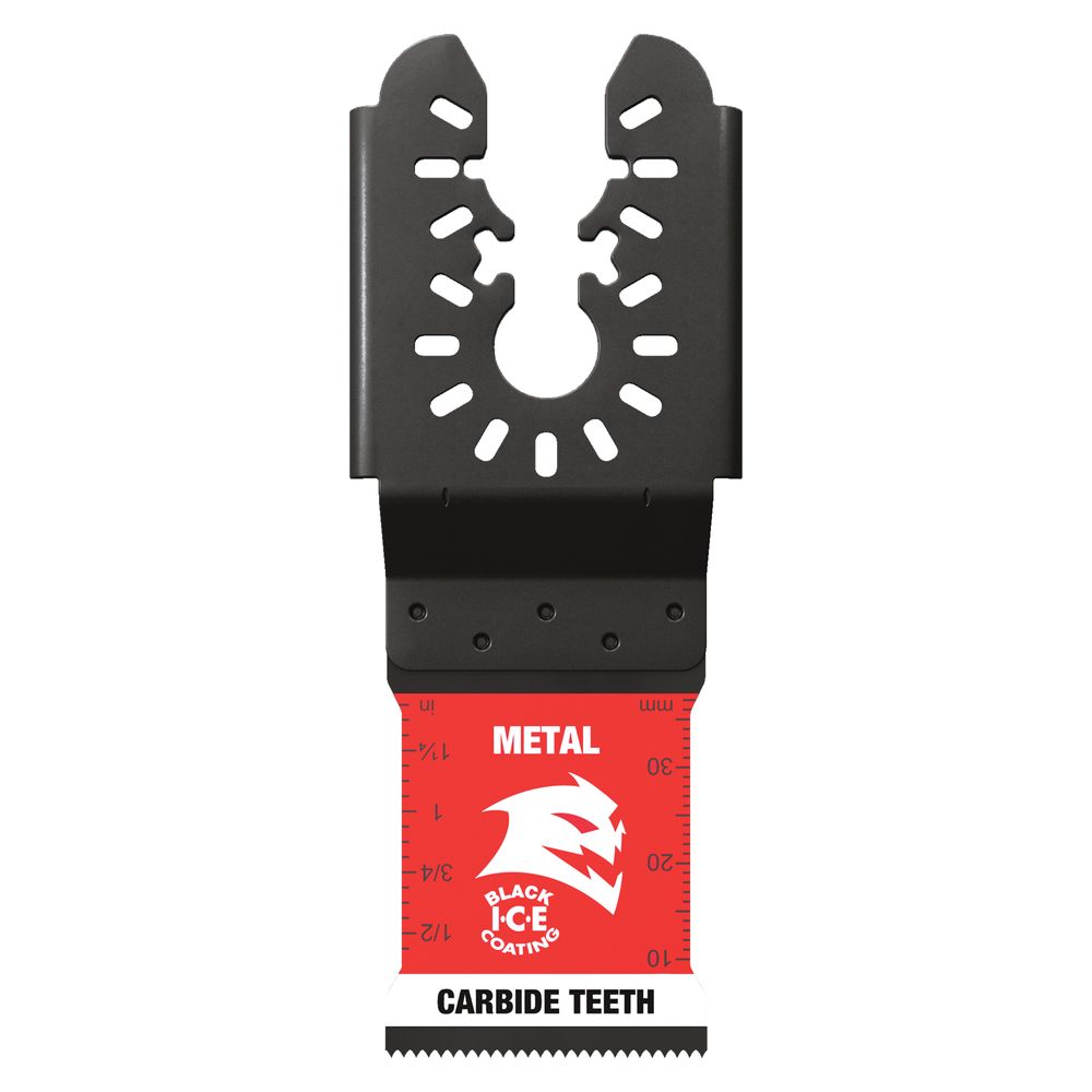 Diablo 1-1/4 in. AMPED Steel Demon Carbide Metal Oscillating Tool Blade, 3-Pack