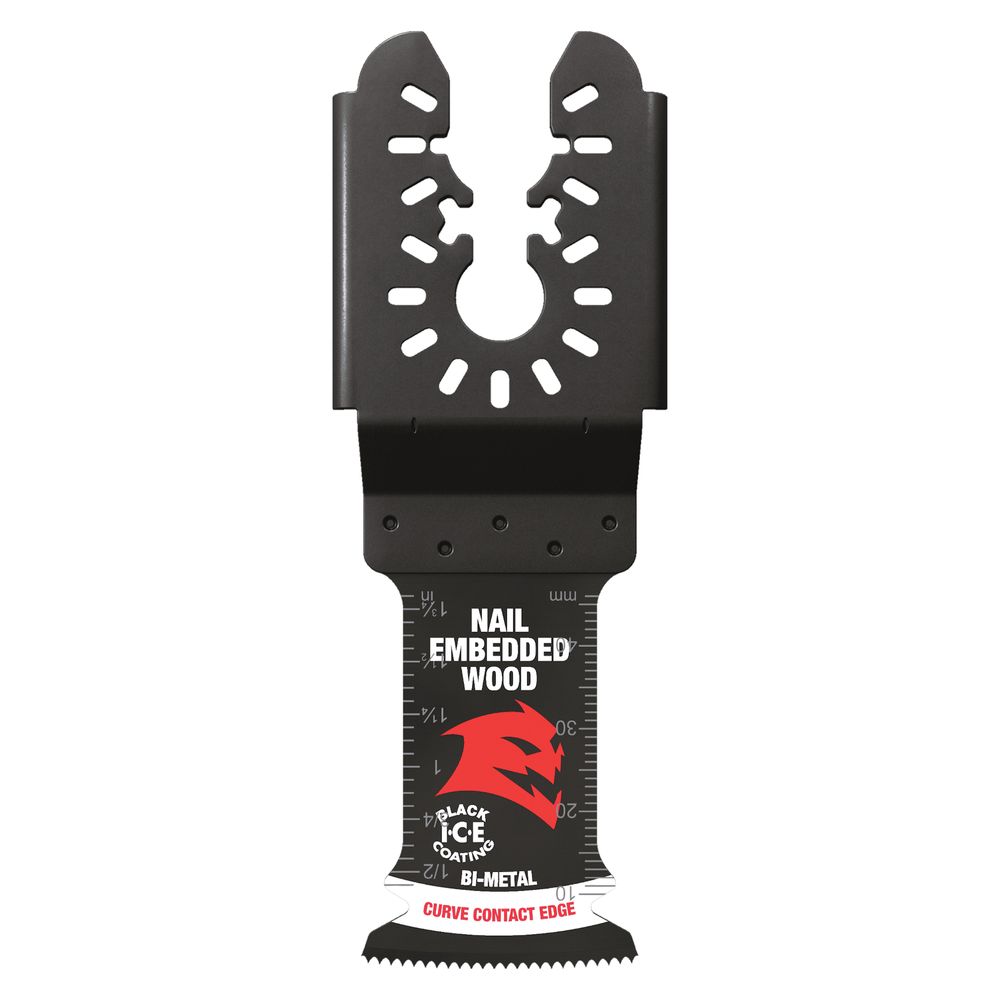 Freud 1-1/4 in. Bi-Metal Oscillating Blade for Nail-Embedded Wood