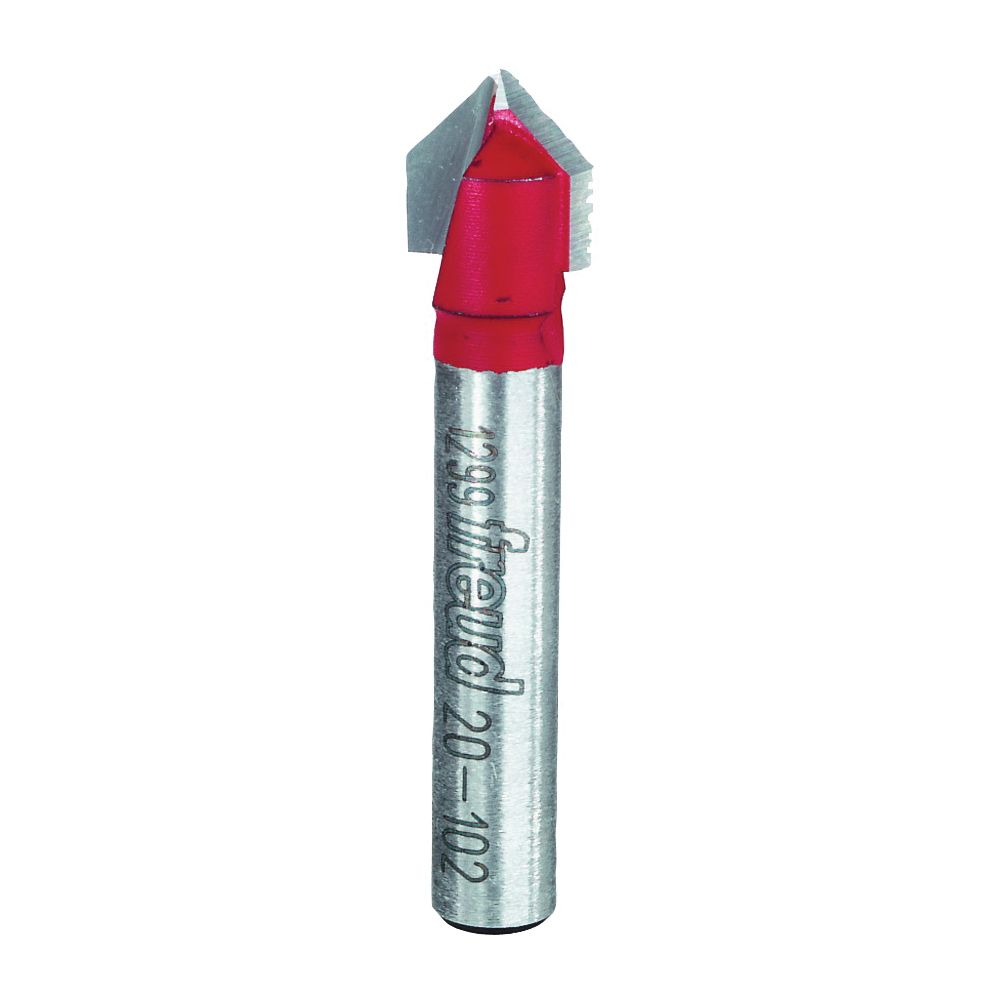 Freud 3/8 in. x 1-3/4 in. V-Groove Router Bit