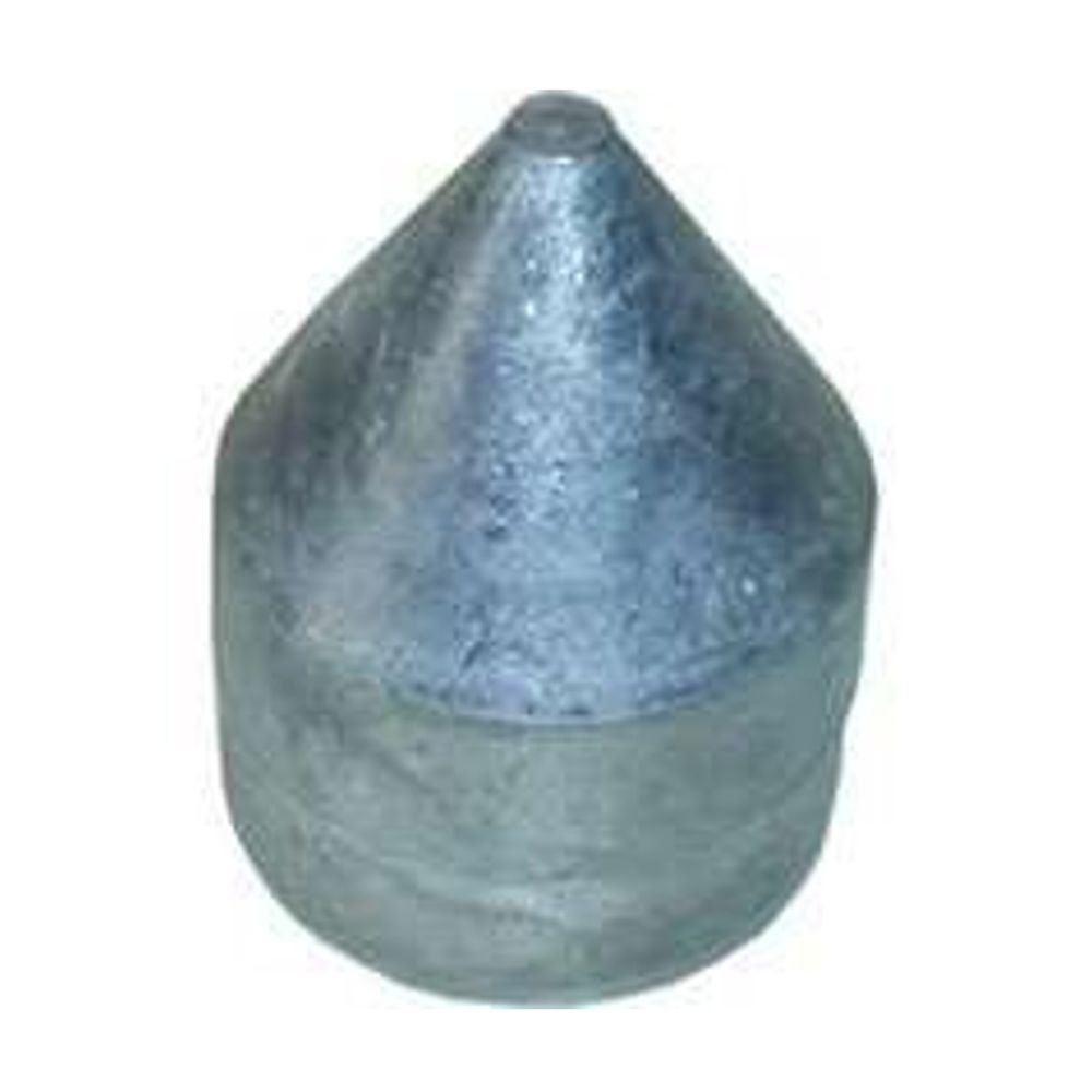 Stephens Pipe & Steel 2-1/2 in. Aluminum Zero-Way Bullet Post Cap