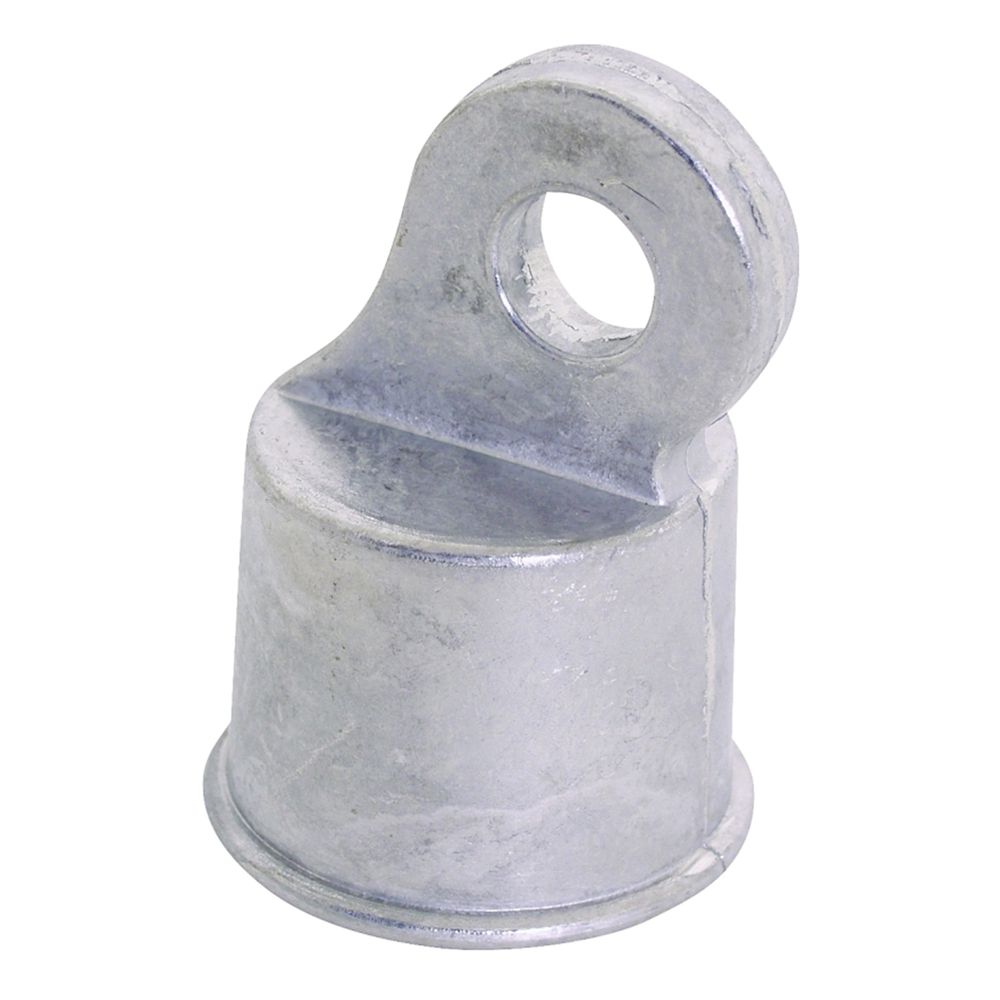 Stephens Pipe & Steel 1-3/8 in. Aluminum Chain-Link Fence Rail End