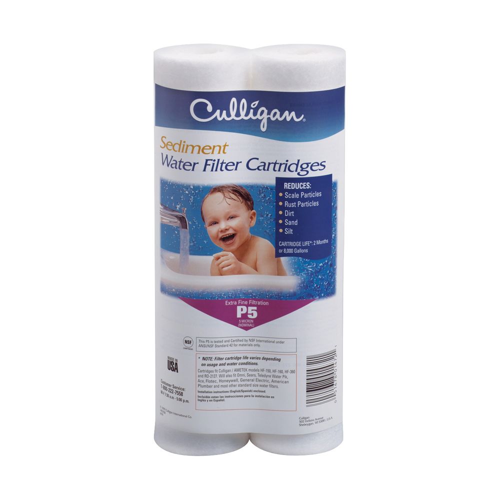 Culligan P5 Whole House Sediment Water Filter Cartridge