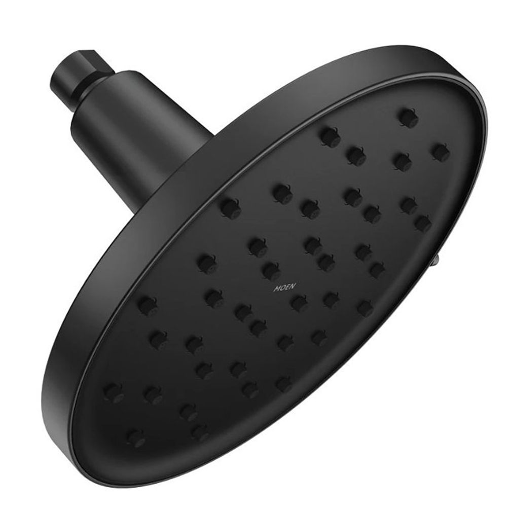 Moen 9 in. Verso 8-Function Matte Black Rain Shower Head