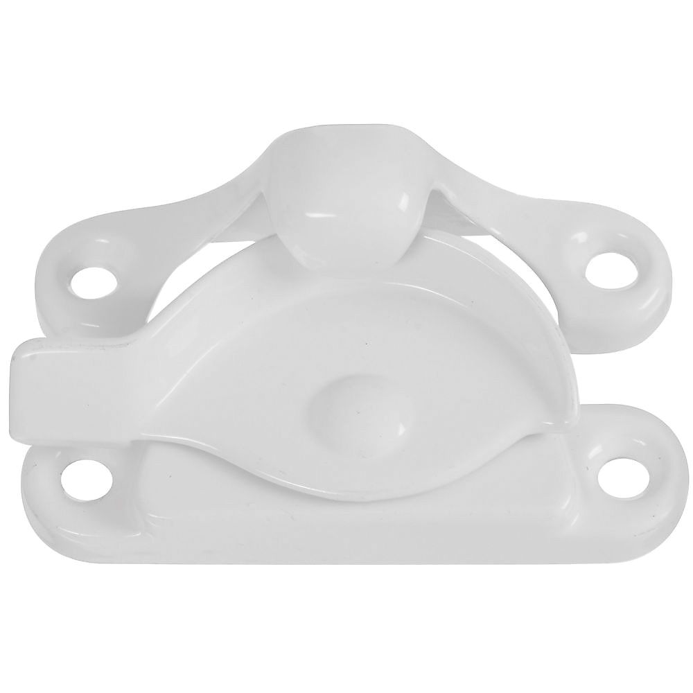 National Hardware V600 Series White Sash Lock